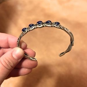 Carolyn Pollack Sterling silver bracelet with gemstones